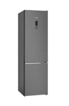 Siemens iQ500 KG39NEXCF frigorifero con congelatore Libera installazione 363 L C Nero, Stainless steel
