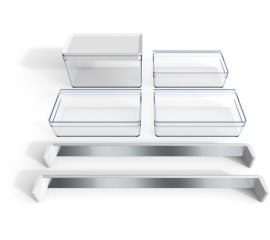 Neff KS9E0FZ0 parte e accessorio per frigoriferi/congelatori Copriporta decorativo Trasparente