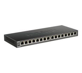 D-Link DGS-1016S Non gestito Gigabit Ethernet (10/100/1000) Nero