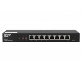QNAP QSW-1108-8T switch di rete Non gestito 2.5G Ethernet (100/1000/2500) Nero
