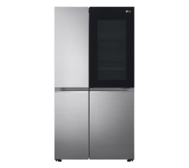 LG GSQV90PZAE frigorifero side-by-side Libera installazione 655 L E Metallico, Argento