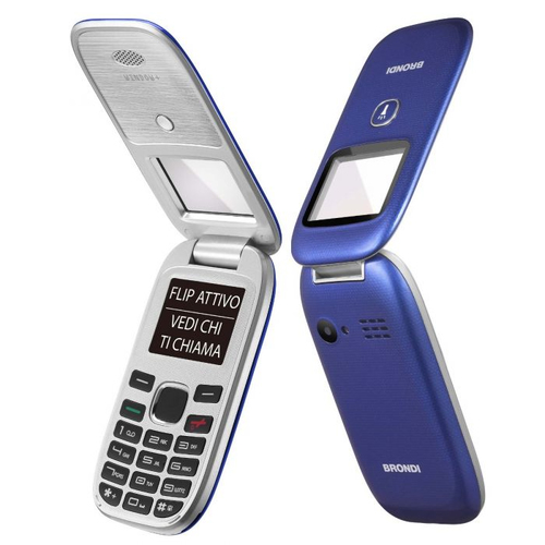 Brondi Window+ 4,5 cm (1.77") Blu Telefono cellulare basico e' ora in vendita su Radionovelli.it!