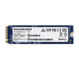 Synology SNV3400-800G drives allo stato solido M.2 800 GB PCI Express 3.0 NVMe