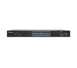 Vultech Security VS-POE2164GE-200W switch di rete Non gestito Fast Ethernet (10/100) Supporto Power over Ethernet (PoE) Nero