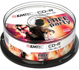 Emtec ECOC802552CB CD vergine CD-R 700 MB 25 pz