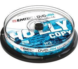 Emtec ECOVPRW47104CB DVD vergine 4,7 GB DVD+RW 10 pz