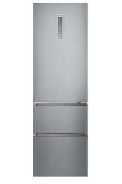 Haier 3D 60 Serie 5 HTR5619EOMG frigorifero con congelatore Libera installazione 348 L E Argento
