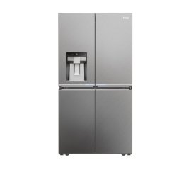 Haier Cube 90 Serie 7 HCR7918EIMP frigorifero side-by-side Libera installazione 601 L E Platino, Stainless steel