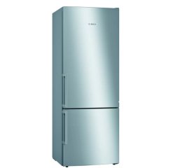 Bosch Serie 6 KGE584ICP frigorifero con congelatore Libera installazione C Acciaio inossidabile