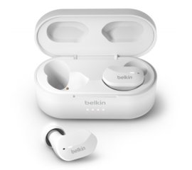Belkin AUC001BTWH cuffia e auricolare Cuffie Wireless In-ear MUSICA Micro-USB Bluetooth Bianco