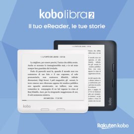 Rakuten Kobo Libra 2 lettore e-book Touch screen 32 GB Wi-Fi Bianco e' tornato disponibile su Radionovelli.it!