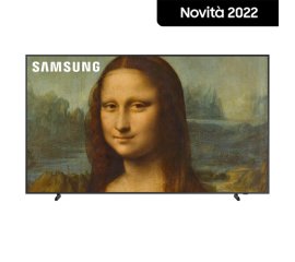 Samsung The Frame TV 4K 55” 55LS03B Smart TV Wi-Fi Black 2022, Processore 4K, Cornice personalizzabile, Display anti-riflesso, Suono dinamico