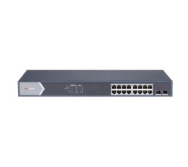 Hikvision DS-3E0518P-E/M switch di rete Non gestito L2 Gigabit Ethernet (10/100/1000) Supporto Power over Ethernet (PoE) Nero