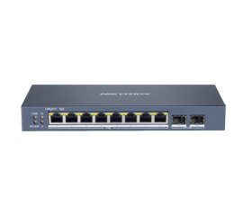 Hikvision DS-3E1510P-SI switch di rete Gestito L2 Gigabit Ethernet (10/100/1000) Supporto Power over Ethernet (PoE) Nero