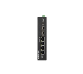 Hikvision Digital Technology DS-3T0506HP-E/HS switch di rete Non gestito Gigabit Ethernet (10/100/1000) Supporto Power over Ethernet (PoE) Nero