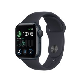Apple Watch SE GPS 40mm Cassa in Alluminio color Mezzanotte con Cinturino Sport Band Mezzanotte - Regular e' tornato disponibile su Radionovelli.it!