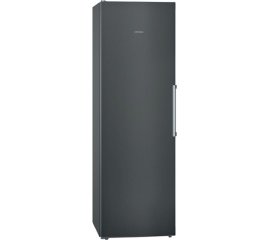 Siemens iQ300 KS36VVXDP frigorifero Libera installazione 346 L D Nero, Stainless steel