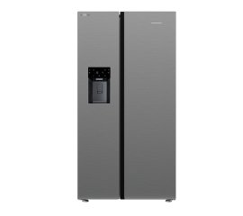 Grundig GSBSPDM4FVX frigorifero side-by-side Libera installazione 571 L E Acciaio inossidabile