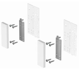 Neff KS0B0SZ0 parte e accessorio per frigoriferi/congelatori Staffa di installazione Argento, Bianco