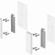 Neff KS0B0SZ0 parte e accessorio per frigoriferi/congelatori Staffa di installazione Argento, Bianco 2