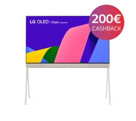 LG OLED Objet Collection Objet 4K 55'' Serie Posé 55LX1Q6LA Smart TV Stand a cavalletto NOVITÀ 2022