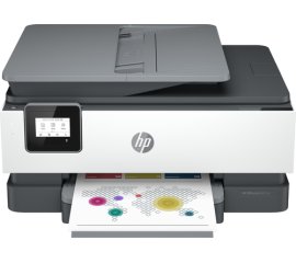 HP OfficeJet Stampante multifunzione HP 8012e, Colore, Stampante per Casa, Stampa, copia, scansione, HP+; idoneo per HP Instant Ink; alimentatore automatico di documenti; stampa fronte/retro