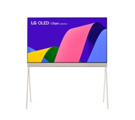 LG OLED Objet Collection Objet 4K 42'' Serie Posé 42LX1Q6LA Smart TV Stand a cavalletto NOVITÀ 2022
