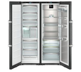 Liebherr 992355551 frigorifero side-by-side Libera installazione 665 L D Nero