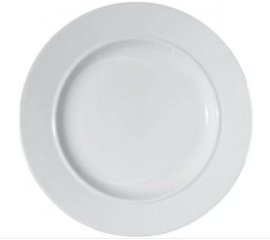 Alessi ES13/5 piatto piano Rotondo Porcellana Bianco 6 pz