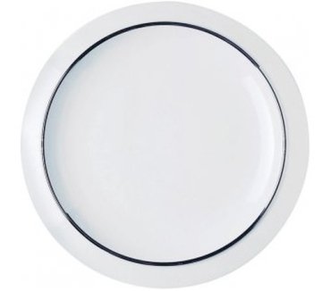 Alessi TAC3/1 piatto piano Rotondo Porcellana Bianco 6 pz