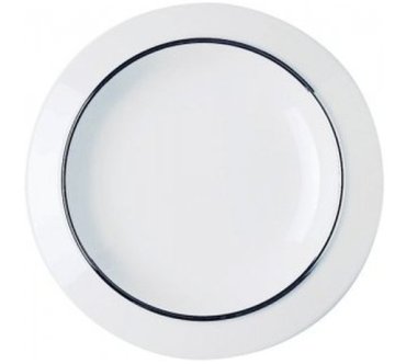 Alessi TAC3/3 piatto piano Rotondo Porcellana Bianco 6 pz