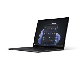 Microsoft Surface Laptop 5 i7-1265U Computer portatile 38,1 cm (15") Touch screen Intel® Core™ i7 8 GB LPDDR5x-SDRAM 512 GB SSD Wi-Fi 6 (802.11ax) Windows 11 Pro Nero