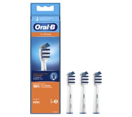 Oral-B 80348363 testina per spazzolino 3 pz Bianco