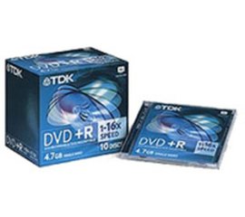 TDK DVD+R 4.7GB MED-10 4,7 GB
