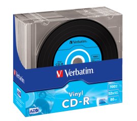 Verbatim CD-R AZO Data Vinyl 700 MB 10 pz