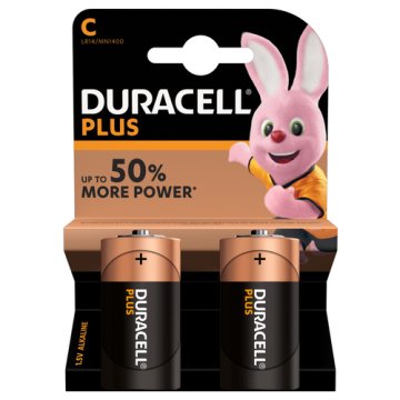 Duracell Plus Batteria monouso C Alcalino