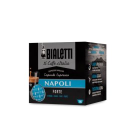 Bialetti Napoli Capsule caffè Tostatura scura 16 pz