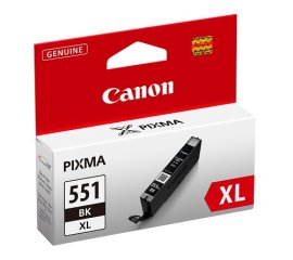 Canon CLI-551XL BK w/sec cartuccia d'inchiostro 1 pz Originale Resa elevata (XL) Nero per foto