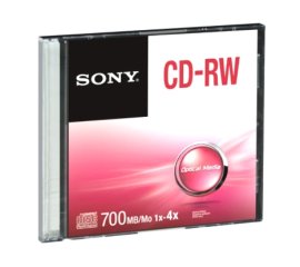 Sony CRW80SS CD vergine CD-RW 700 MB 1 pz