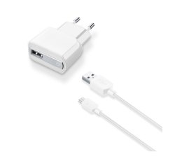 Cellularline USB Charger Kit 2A - Micro USB - Huawei, Xiaomi, Wiko, Asus and other smartphone