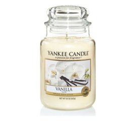Yankee Candle 1507743E candela di cera Rotondo Vaniglia Bianco 1 pz