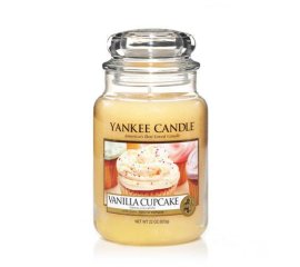 Yankee Candle 1093707E candela di cera Rotondo Vaniglia Arancione 1 pz