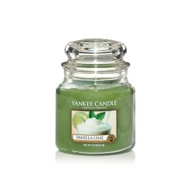 Yankee Candle 1107077E candela di cera Rotondo Lime, Vaniglia Verde 1 pz