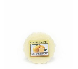 Yankee Candle 1230643 candela di cera Rotondo Limone Giallo 1 pz