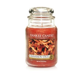 Yankee Candle 1055974E candela di cera Rotondo Cannella Marrone 1 pz