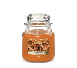 Yankee Candle Cinnamon Stick candela di cera Rotondo Arancione 1 pz