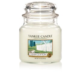 Yankee Candle 1010729 candela di cera Rotondo Fiore, Limone Bianco 1 pz