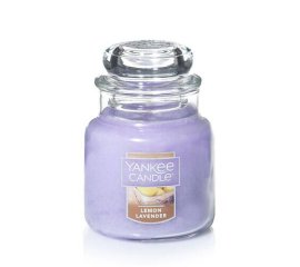 Yankee Candle Lemon Lavender candela di cera Cilindro Spice, Vaniglia Lavanda 1 pz
