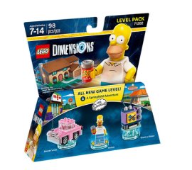 Warner Bros Lego: Dimensions - The Simpsons Level Pack