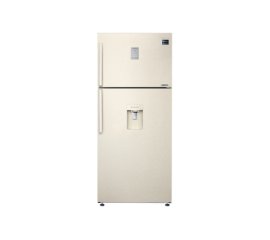 Samsung RT53K6540EF frigorifero Doppia Porta Total No Frost Libera installazione con congelatore 1,85m 520 L con dispenser acqua senza allaccio idrico Classe F, Sabbia